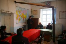 Project presentation in Saribash, Azerbaijan (Etzold, J.)